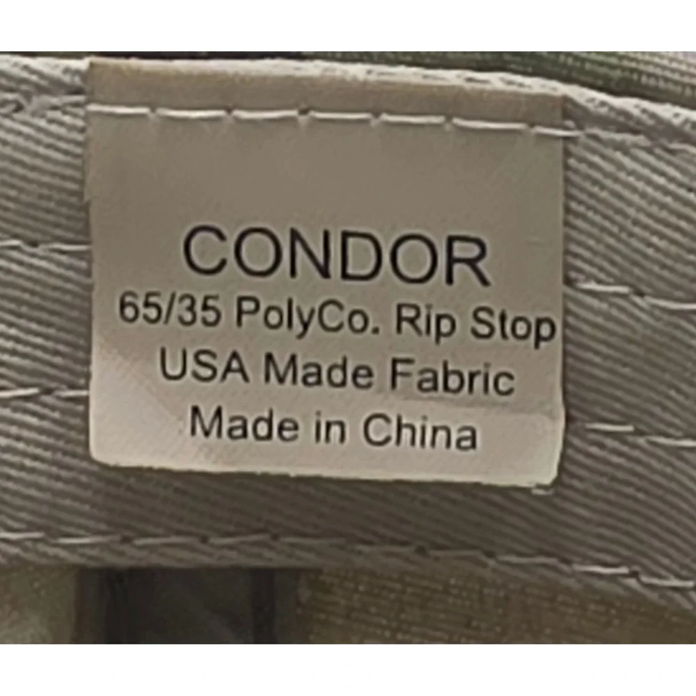 Condor Tactical Operator Cap Multicam Flag Patch Ripstop Strapback Hat